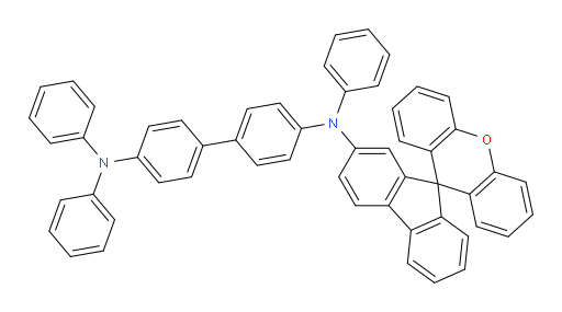 N4,N4,N4'-triphenyl-N4'-(spiro[fluorene-9,9'-xanthen]-2-yl)-[1,1'-biphenyl]-4,4'-diamine