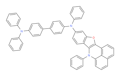 N4,N4,N4'-triphenyl-N4'-(7-phenyl-7H-benzo[de]benzofuro[3,2-b]quinolin-10-yl)-[1,1'-biphenyl]-4,4'-diamine