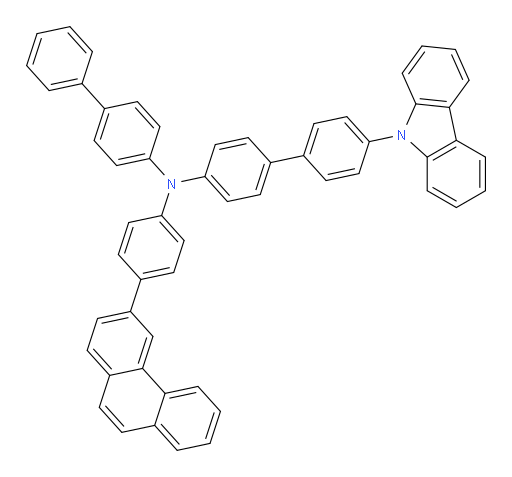 N-([1,1'-biphenyl]-4-yl)-4'-(9H-carbazol-9-yl)-N-(4-(phenanthren-3-yl)phenyl)-[1,1'-biphenyl]-4-amine