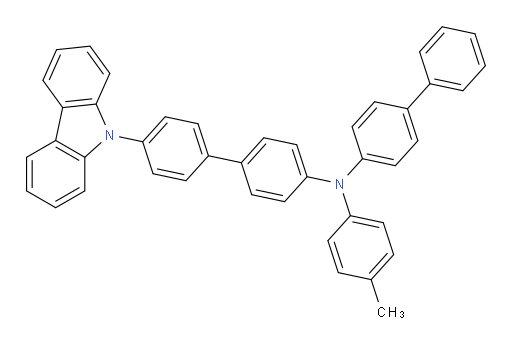 N-([1,1'-biphenyl]-4-yl)-4'-(9H-carbazol-9-yl)-N-(p-tolyl)-[1,1'-biphenyl]-4-amine