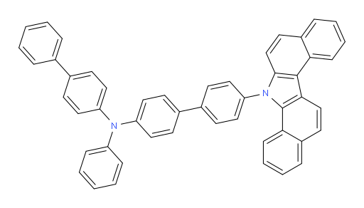 N-([1,1'-biphenyl]-4-yl)-4'-(7H-dibenzo[a,g]carbazol-7-yl)-N-phenyl-[1,1'-biphenyl]-4-amine
