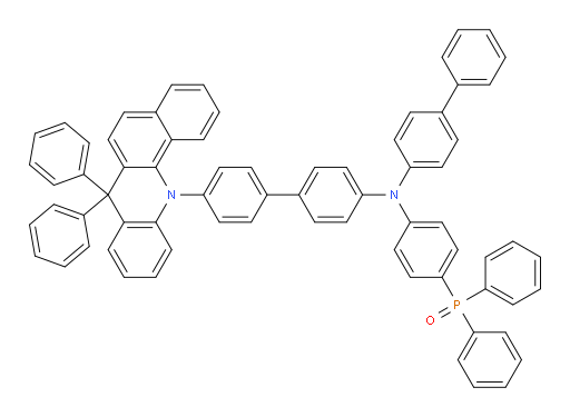 (4-([1,1'-biphenyl]-4-yl(4'-(7,7-diphenylbenzo[c]acridin-12(7H)-yl)-[1,1'-biphenyl]-4-yl)amino)phenyl)diphenylphosphine oxide