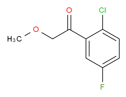 1-(2-chloro-5-fluorophenyl)-2-methoxyethanone