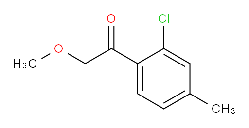 1-(2-chloro-4-methylphenyl)-2-methoxyethanone