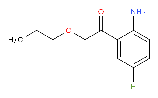 1-(2-amino-5-fluorophenyl)-2-propoxyethanone