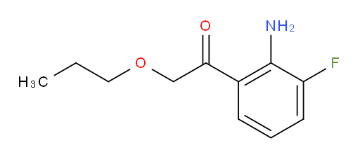 1-(2-amino-3-fluorophenyl)-2-propoxyethanone