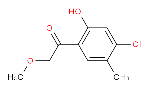 1-(2,4-dihydroxy-5-methylphenyl)-2-methoxyethanone