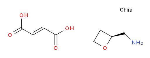 (S)-oxetan-2-ylmethanamine fumarate