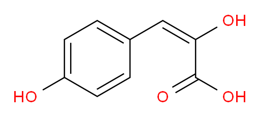 (E)-2-hydroxy-3-(4-hydroxyphenyl)acrylic acid