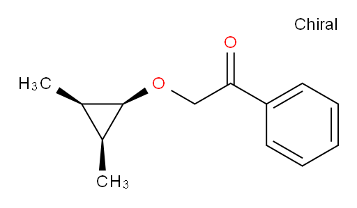 2-((1s,2R,3S)-2,3-dimethylcyclopropoxy)-1-phenylethanone