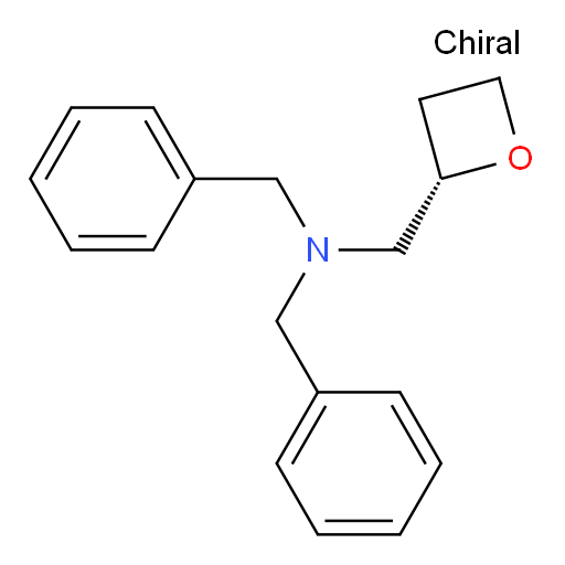 (S)-N,N-dibenzyl-1-(oxetan-2-yl)methanamine