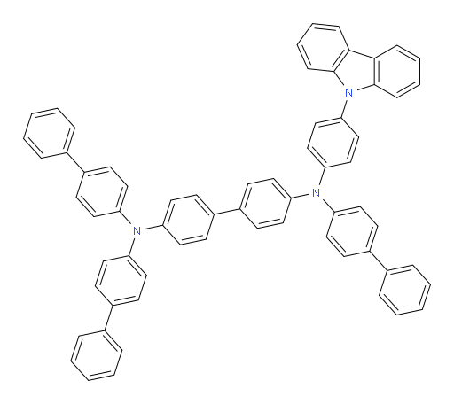 N4-(4-(9H-carbazol-9-yl)phenyl)-N4,N4',N4'-tri([1,1'-biphenyl]-4-yl)-[1,1'-biphenyl]-4,4'-diamine