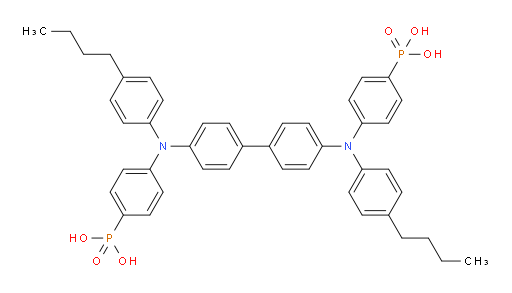 (([1,1'-biphenyl]-4,4'-diylbis((4-butylphenyl)azanediyl))bis(4,1-phenylene))diphosphonic acid