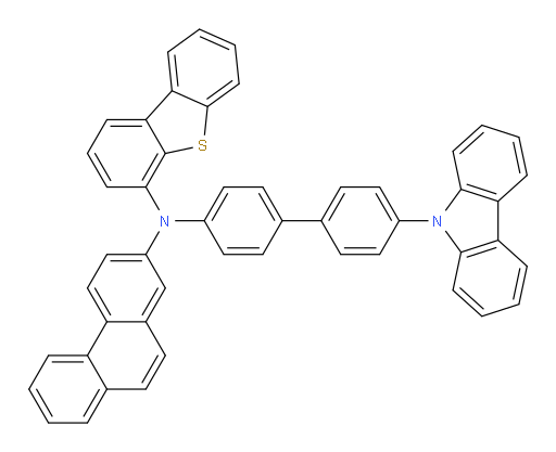 N-(4'-(9H-carbazol-9-yl)-[1,1'-biphenyl]-4-yl)-N-(phenanthren-2-yl)dibenzo[b,d]thiophen-4-amine