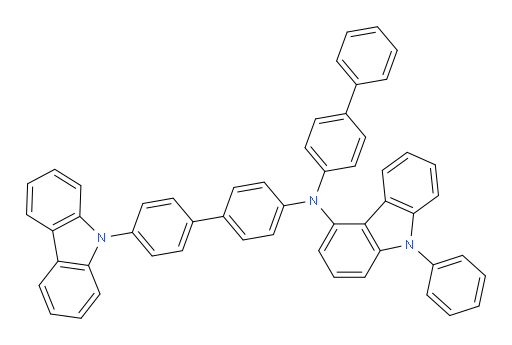 N-(4'-(9H-carbazol-9-yl)-[1,1'-biphenyl]-4-yl)-N-([1,1'-biphenyl]-4-yl)-9-phenyl-9H-carbazol-4-amine