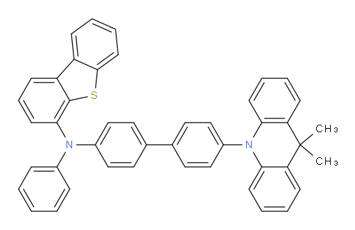 N-(4'-(9,9-dimethylacridin-10(9H)-yl)-[1,1'-biphenyl]-4-yl)-N-phenyldibenzo[b,d]thiophen-4-amine