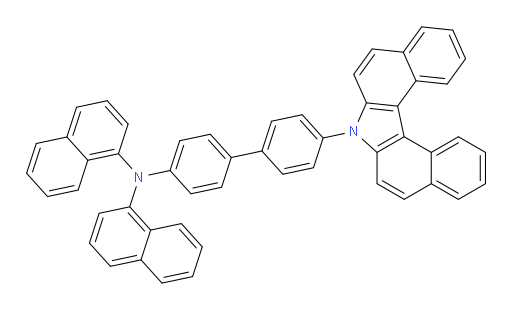 N-(4'-(7H-dibenzo[c,g]carbazol-7-yl)-[1,1'-biphenyl]-4-yl)-N-(naphthalen-1-yl)naphthalen-1-amine