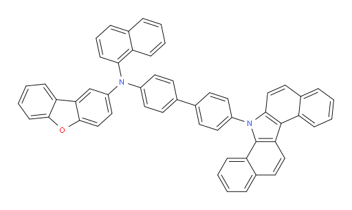 N-(4'-(7H-dibenzo[a,g]carbazol-7-yl)-[1,1'-biphenyl]-4-yl)-N-(naphthalen-1-yl)dibenzo[b,d]furan-2-amine