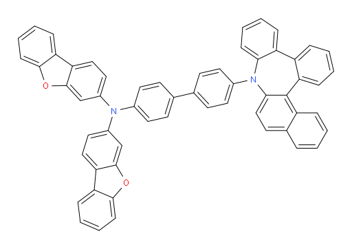 N-(4'-(7H-dibenzo[b,d]naphtho[1,2-f]azepin-7-yl)-[1,1'-biphenyl]-4-yl)-N-(dibenzo[b,d]furan-3-yl)dibenzo[b,d]furan-3-amine