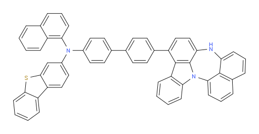 N-(4'-(4H-naphtho[1',8':5,6,7][1,4]diazepino[3,2,1-jk]carbazol-7-yl)-[1,1'-biphenyl]-4-yl)-N-(naphthalen-1-yl)dibenzo[b,d]thiophen-3-amine