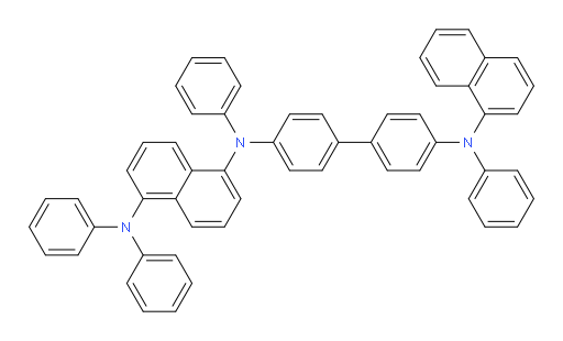 N1-(4'-(naphthalen-1-yl(phenyl)amino)-[1,1'-biphenyl]-4-yl)-N1,N5,N5-triphenylnaphthalene-1,5-diamine