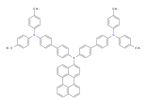 N4-(4'-(di-p-tolylamino)-[1,1'-biphenyl]-4-yl)-N4-(perylen-3-yl)-N4',N4'-di-p-tolyl-[1,1'-biphenyl]-4,4'-diamine