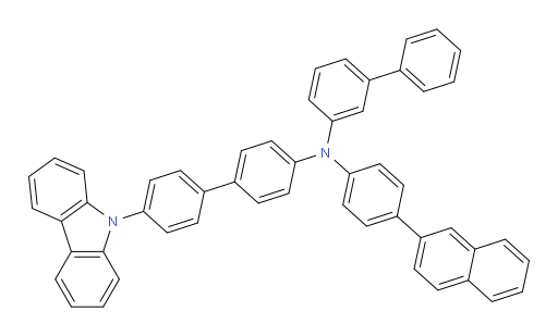 N-(4'-(9H-carbazol-9-yl)-[1,1'-biphenyl]-4-yl)-N-(4-(naphthalen-2-yl)phenyl)-[1,1'-biphenyl]-3-amine