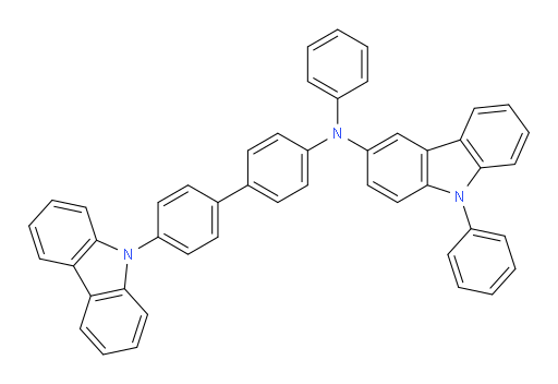 N-(4'-(9H-carbazol-9-yl)-[1,1'-biphenyl]-4-yl)-N,9-diphenyl-9H-carbazol-3-amine