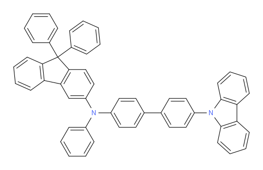 N-(4'-(9H-carbazol-9-yl)-[1,1'-biphenyl]-4-yl)-N,9,9-triphenyl-9H-fluoren-3-amine