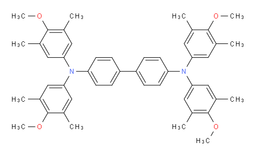N4,N4,N4',N4'-tetrakis(4-methoxy-3,5-dimethylphenyl)-[1,1'-biphenyl]-4,4'-diamine