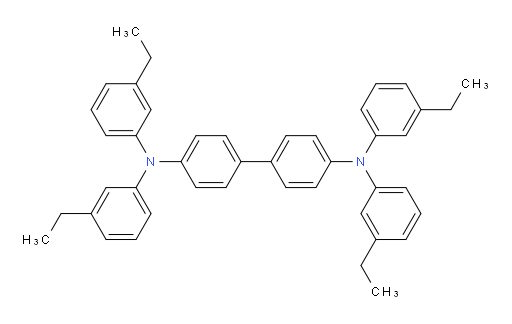 N4,N4,N4',N4'-tetrakis(3-ethylphenyl)-[1,1'-biphenyl]-4,4'-diamine