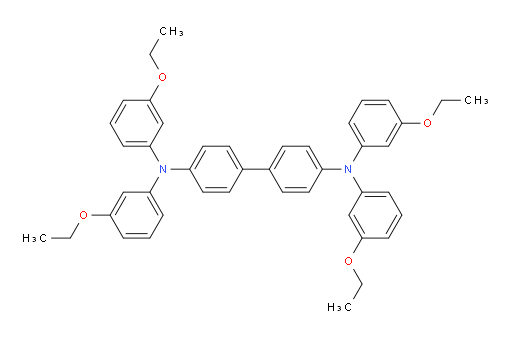 N4,N4,N4',N4'-tetrakis(3-ethoxyphenyl)-[1,1'-biphenyl]-4,4'-diamine