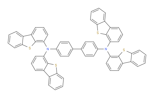 N4,N4,N4',N4'-tetrakis(dibenzo[b,d]thiophen-4-yl)-[1,1'-biphenyl]-4,4'-diamine