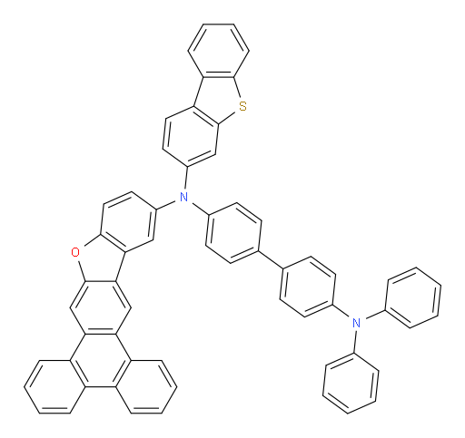 N4-(dibenzo[b,d]thiophen-3-yl)-N4',N4'-diphenyl-N4-(triphenyleno[2,3-b]benzofuran-13-yl)-[1,1'-biphenyl]-4,4'-diamine