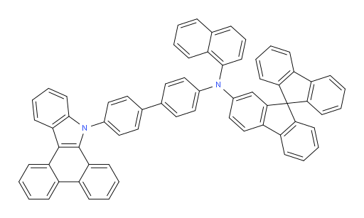 N-(4'-(9H-dibenzo[a,c]carbazol-9-yl)-[1,1'-biphenyl]-4-yl)-N-(naphthalen-1-yl)-9,9'-spirobi[fluoren]-2-amine