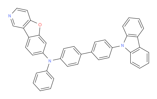 N-(4'-(9H-carbazol-9-yl)-[1,1'-biphenyl]-4-yl)-N-phenylbenzofuro[3,2-c]pyridin-7-amine