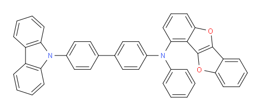 N-(4'-(9H-carbazol-9-yl)-[1,1'-biphenyl]-4-yl)-N-phenylbenzofuro[3,2-b]benzofuran-4-amine