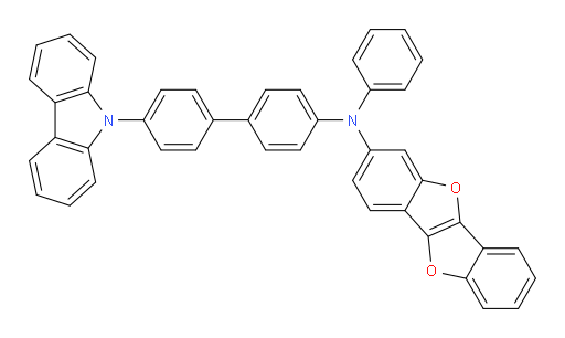 N-(4'-(9H-carbazol-9-yl)-[1,1'-biphenyl]-4-yl)-N-phenylbenzofuro[3,2-b]benzofuran-2-amine