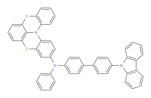 N-(4'-(9H-carbazol-9-yl)-[1,1'-biphenyl]-4-yl)-N-phenylbenzo[5,6][1,4]thiazino[2,3,4-kl]phenothiazin-3-amine