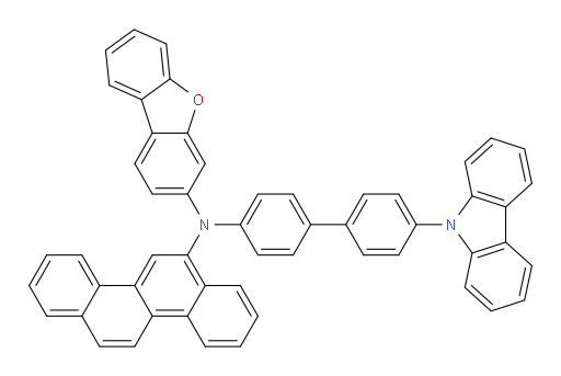 N-(4'-(9H-carbazol-9-yl)-[1,1'-biphenyl]-4-yl)-N-(chrysen-6-yl)dibenzo[b,d]furan-3-amine