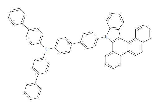 N,N-di([1,1'-biphenyl]-4-yl)-4'-(11H-benzo[a]naphtho[2,1-c]carbazol-11-yl)-[1,1'-biphenyl]-4-amine