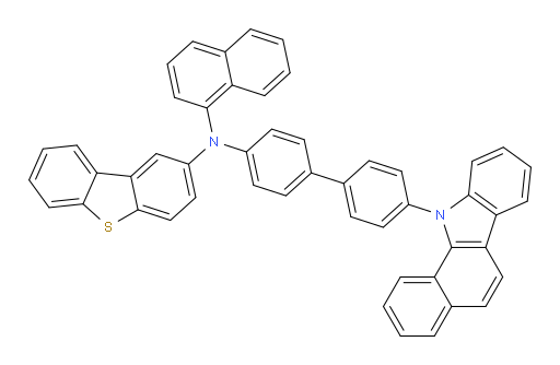 N-(4'-(11H-benzo[a]carbazol-11-yl)-[1,1'-biphenyl]-4-yl)-N-(naphthalen-1-yl)dibenzo[b,d]thiophen-2-amine