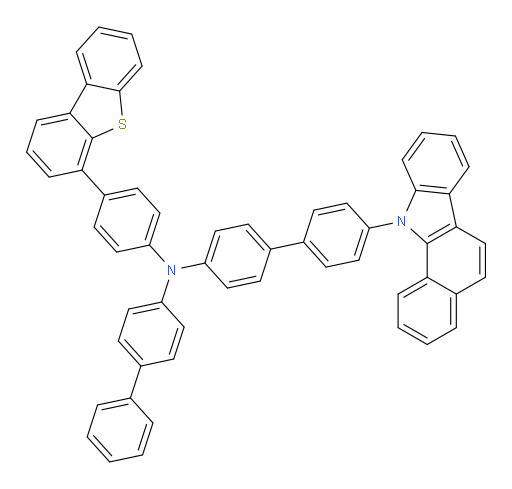 N-([1,1'-biphenyl]-4-yl)-4'-(11H-benzo[a]carbazol-11-yl)-N-(4-(dibenzo[b,d]thiophen-4-yl)phenyl)-[1,1'-biphenyl]-4-amine