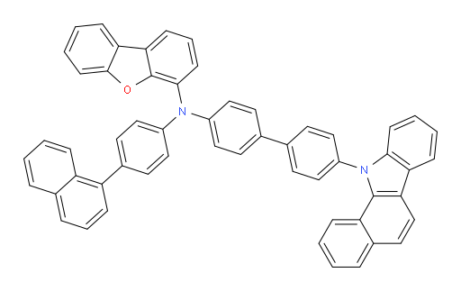 N-(4'-(11H-benzo[a]carbazol-11-yl)-[1,1'-biphenyl]-4-yl)-N-(4-(naphthalen-1-yl)phenyl)dibenzo[b,d]furan-4-amine
