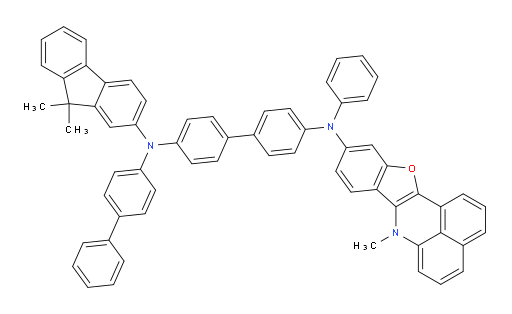 N4-([1,1'-biphenyl]-4-yl)-N4-(9,9-dimethyl-9H-fluoren-2-yl)-N4'-(7-methyl-7H-benzo[de]benzofuro[3,2-b]quinolin-10-yl)-N4'-phenyl-[1,1'-biphenyl]-4,4'-diamine