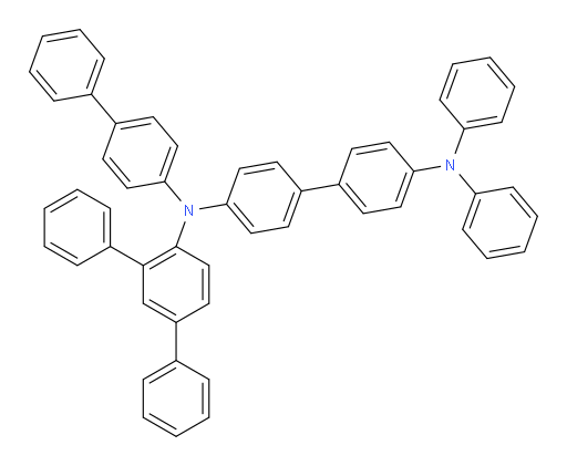 N4-([1,1'-biphenyl]-4-yl)-N4-([1,1':3',1''-terphenyl]-4'-yl)-N4',N4'-diphenyl-[1,1'-biphenyl]-4,4'-diamine