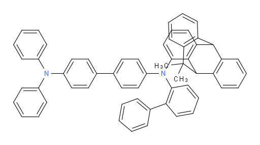 N4-([1,1'-biphenyl]-2-yl)-N4-(11,11-dimethyl-10,11-dihydro-5H-5,10-[1,2]benzenodibenzo[a,d][7]annulen-9-yl)-N4',N4'-diphenyl-[1,1'-biphenyl]-4,4'-diamine