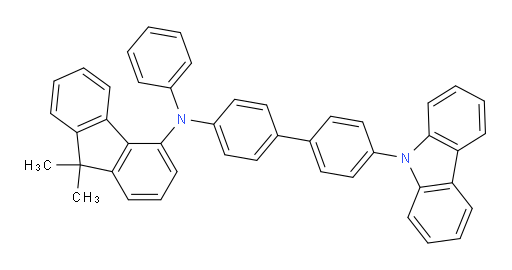 N-(4'-(9H-carbazol-9-yl)-[1,1'-biphenyl]-4-yl)-9,9-dimethyl-N-phenyl-9H-fluoren-4-amine