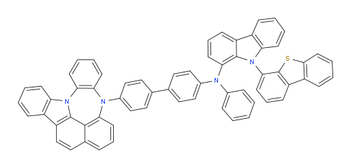 N-(4'-(4H-4,8b-diazaindeno[1,2,3-gh]pleiaden-4-yl)-[1,1'-biphenyl]-4-yl)-9-(dibenzo[b,d]thiophen-4-yl)-N-phenyl-9H-carbazol-1-amine