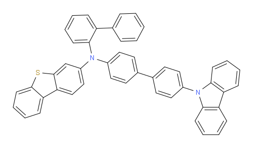 N-(4'-(9H-carbazol-9-yl)-[1,1'-biphenyl]-4-yl)-N-([1,1'-biphenyl]-2-yl)dibenzo[b,d]thiophen-3-amine